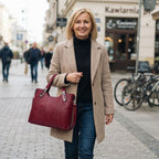 Magda™ | Skórzana Torebka Damska - Eliza-Warszawa