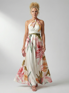 Amiel | Lekka sukienka maxi w kwiaty - Eliza-Warszawa