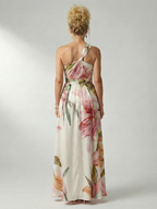 Amiel | Lekka sukienka maxi w kwiaty - Eliza-Warszawa