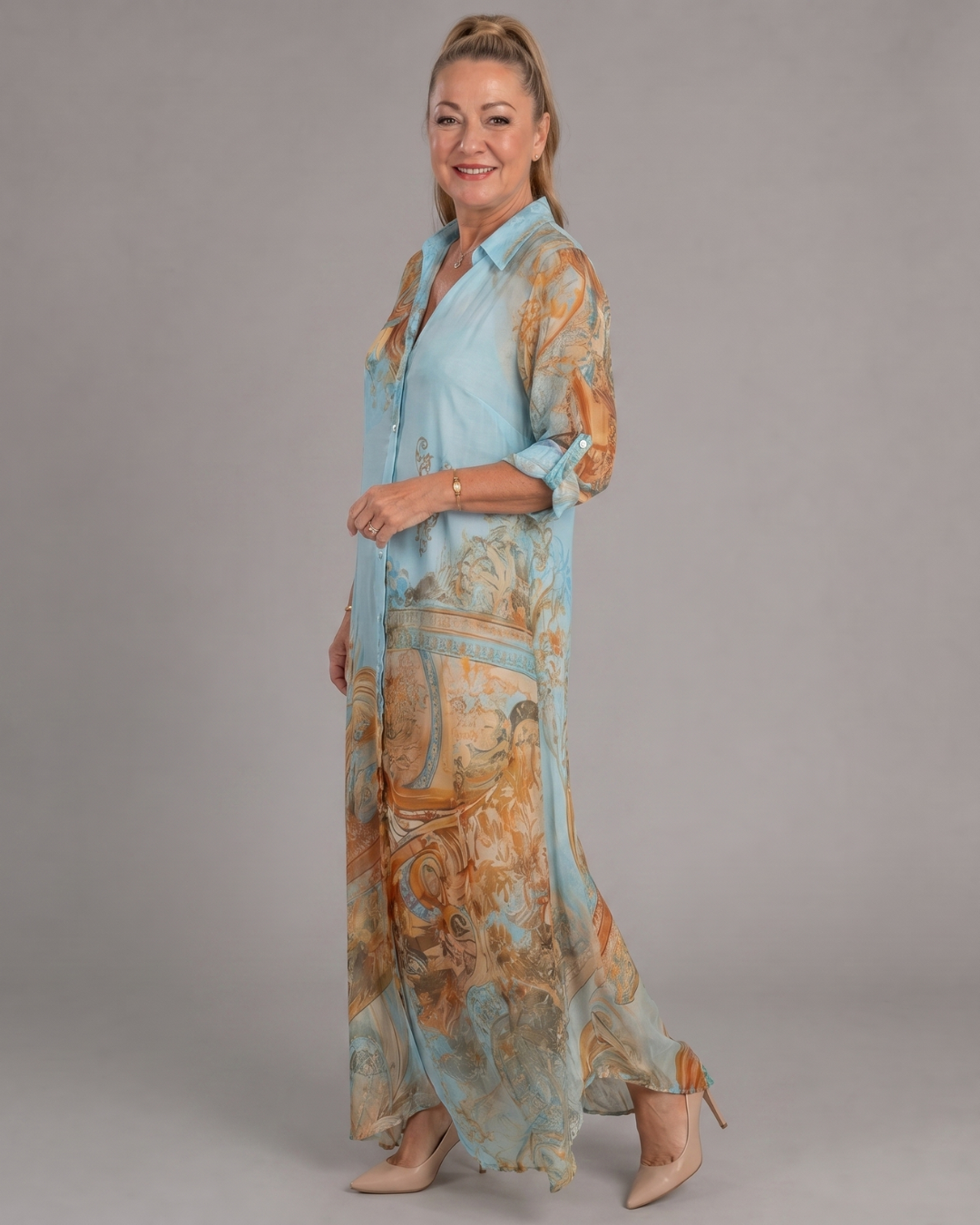 Mara | Elegancka, zwiewna letnia sukienka