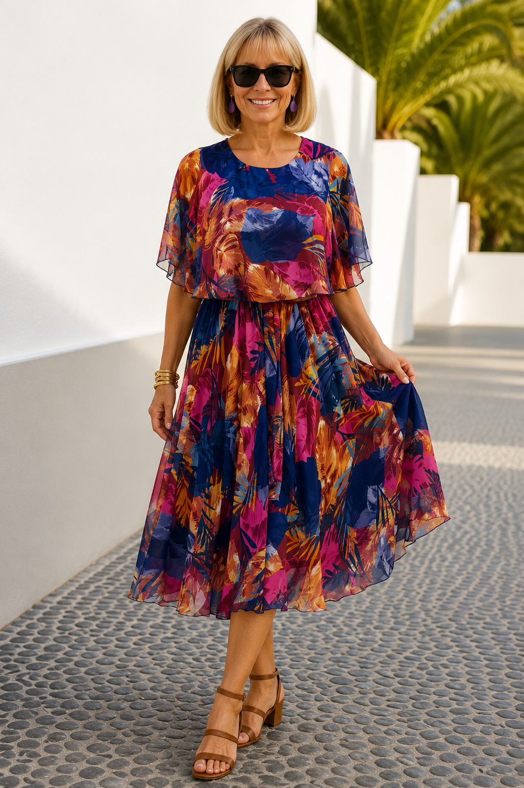 Barbara | Zwiewna Sukienka - Eliza-Warszawa