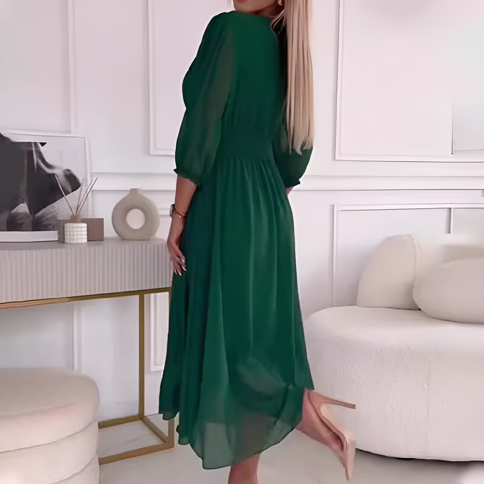 Beatrice | Sukienka Kopertowa - Eliza-Warszawa