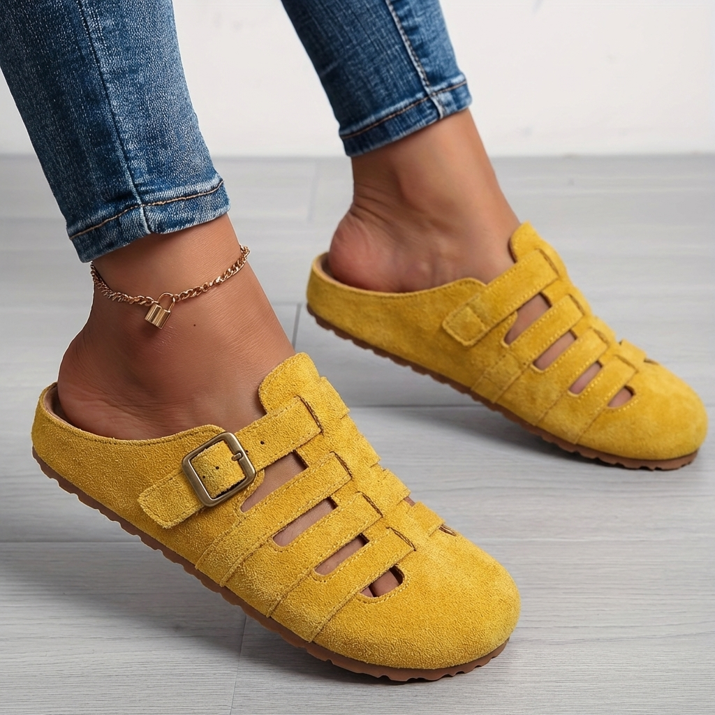 KLARA | Wygodne Klapki Mules bez Zapięcia - Eliza-Warszawa