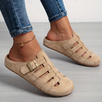 KLARA | Wygodne Klapki Mules bez Zapięcia - Eliza-Warszawa