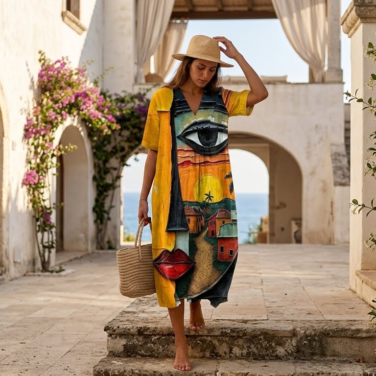 Dalia | Sukienka letnia - Eliza-Warszawa