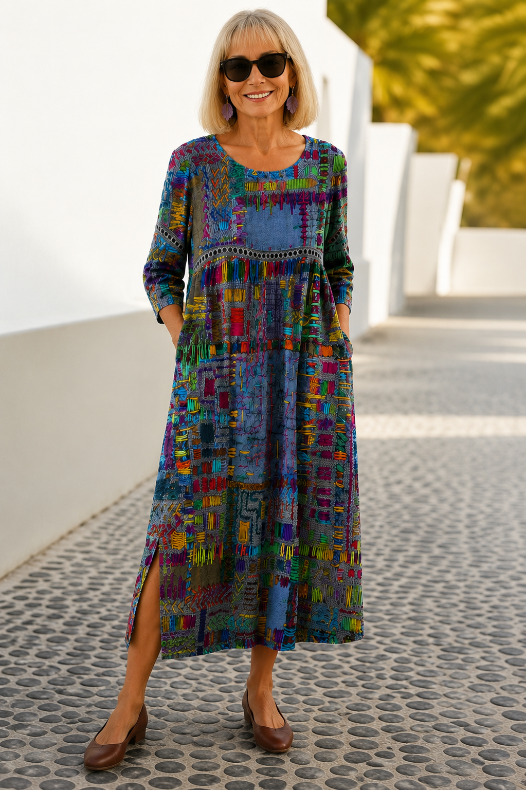 Eliana | Midi Sukienka Elegant - Eliza-Warszawa
