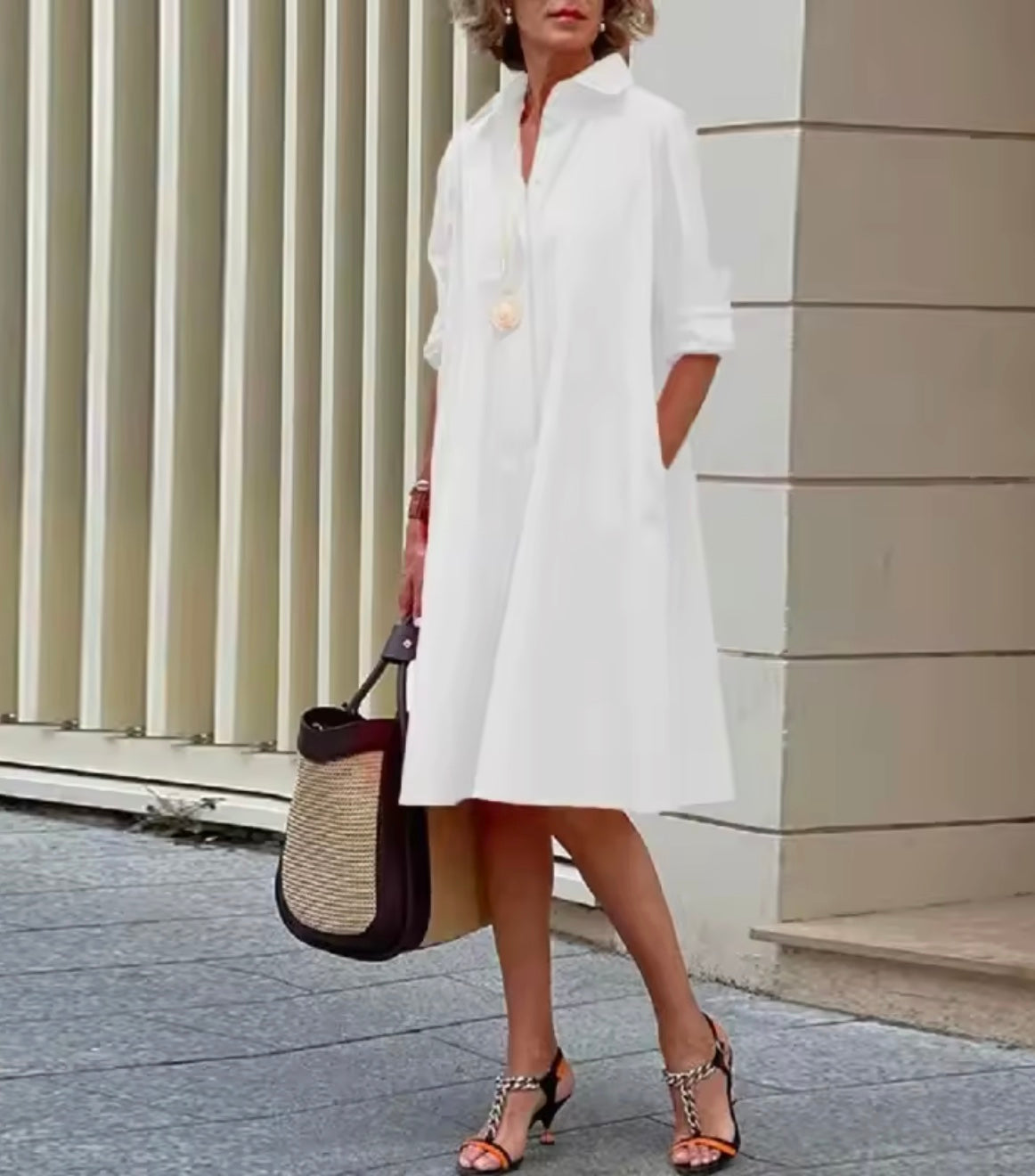 Judy | Sukienka koszulowa Timeless - Eliza-Warszawa