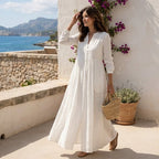 Mary | Elegancka sukienka maxi - Eliza-Warszawa