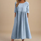 Mila | Sukienka Pochlebiająca - Eliza-Warszawa