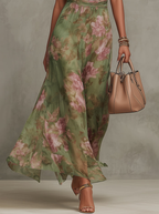 Nora | Elegancka sukienka w kwiaty - Eliza-Warszawa
