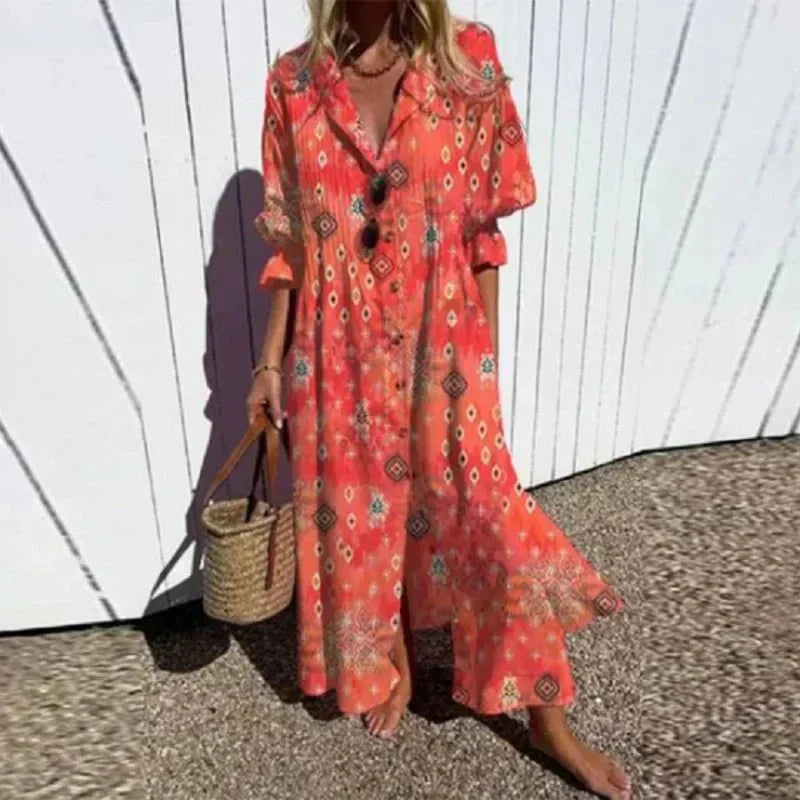 Rimmey | Boho Sukienka - Eliza-Warszawa