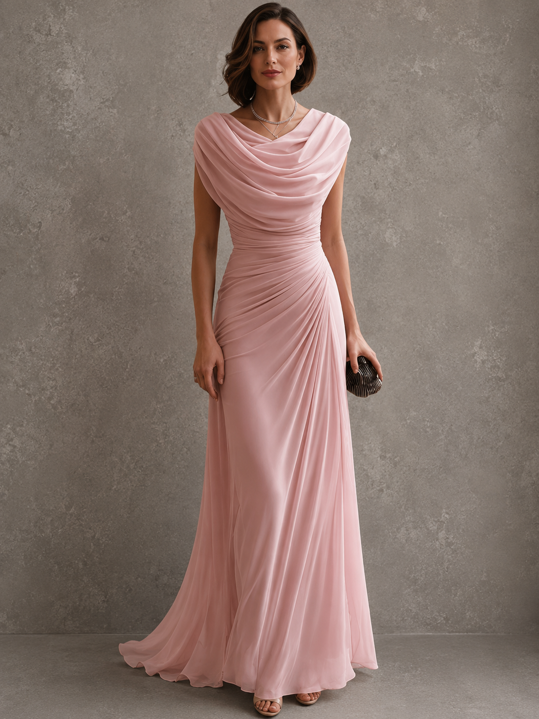 Jilliann | Elegancka sukienka maxi