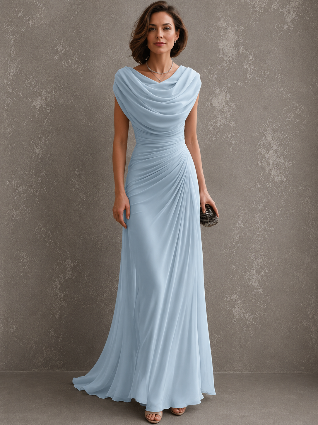 Jilliann | Elegancka sukienka maxi