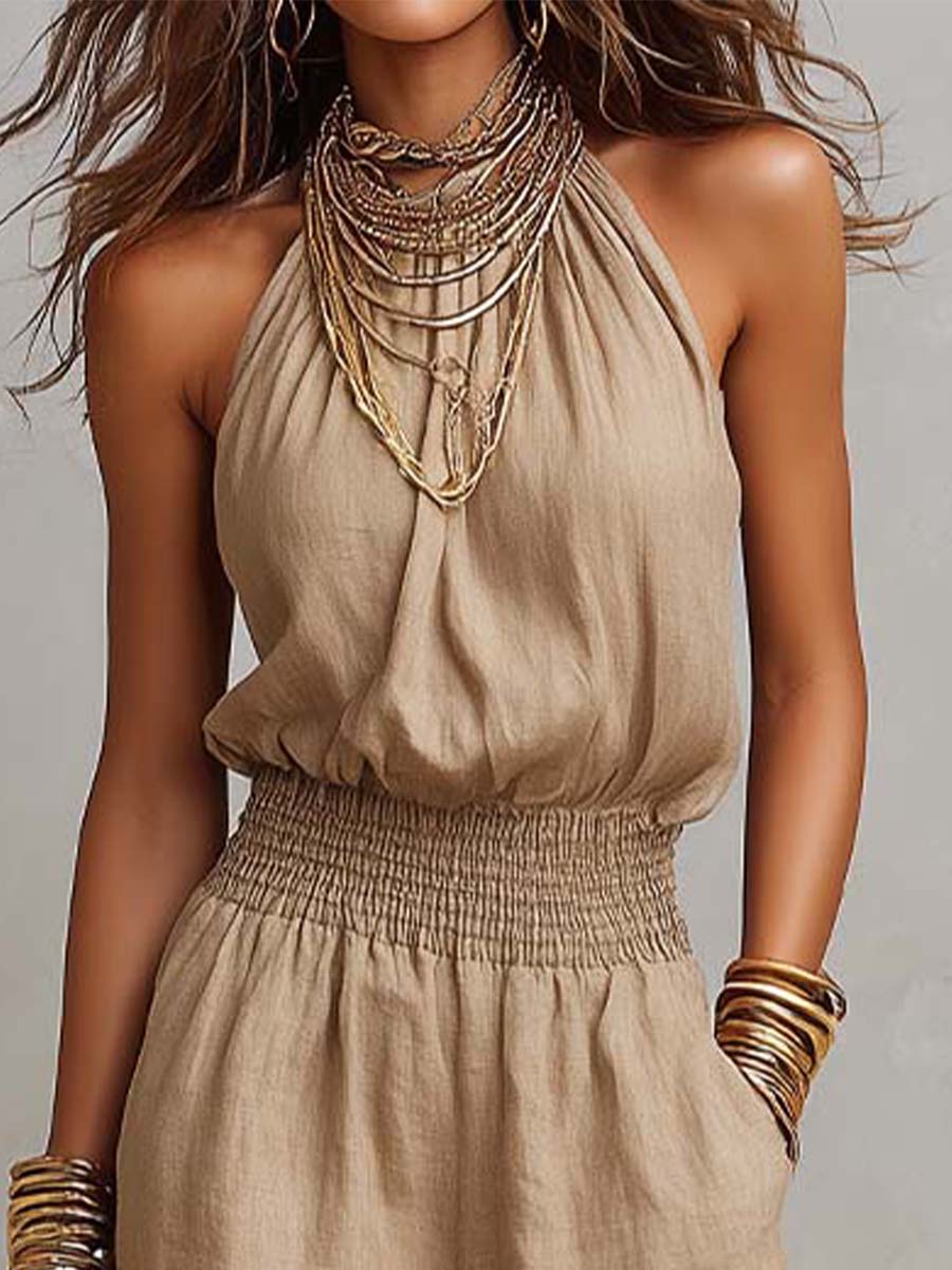 Valentina | Elegancki kombinezon halter