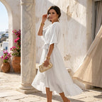 Veronica | Elegancka letnia sukienka - Eliza-Warszawa